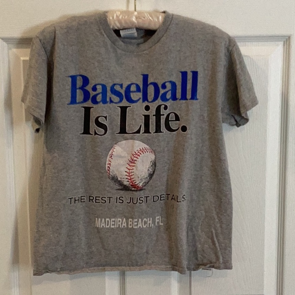 Youth " Baseball Is Life" T-Shirt